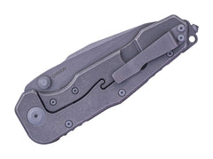 Briceag Evolution Titanium Grey Droppoint SW Real Steel- Maner Titan, Lama CPM-S-35VN