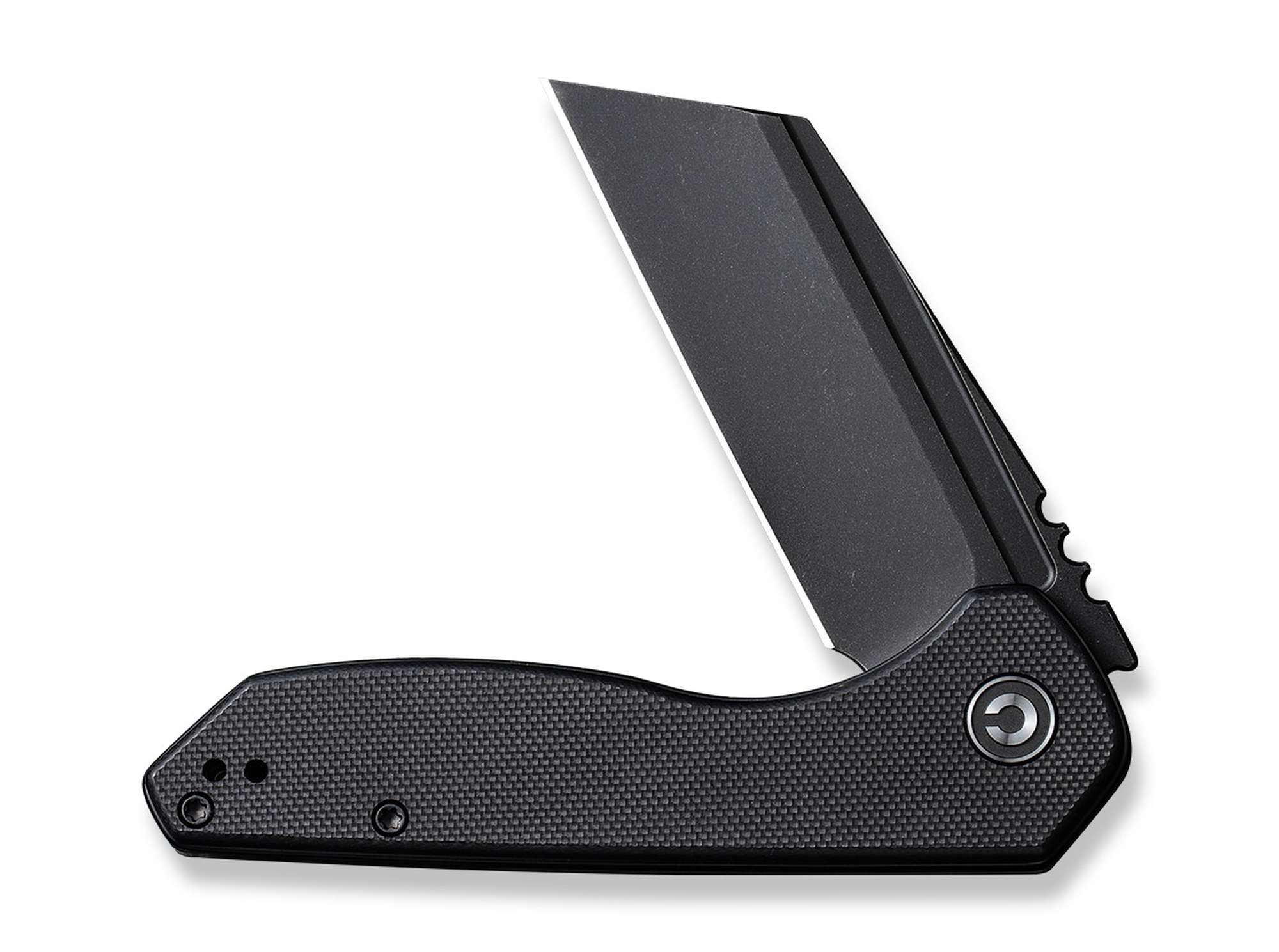 Briceag ExOne G10 All Black CIVIVI- Lama Nitro-V, Maner G10 Texturat