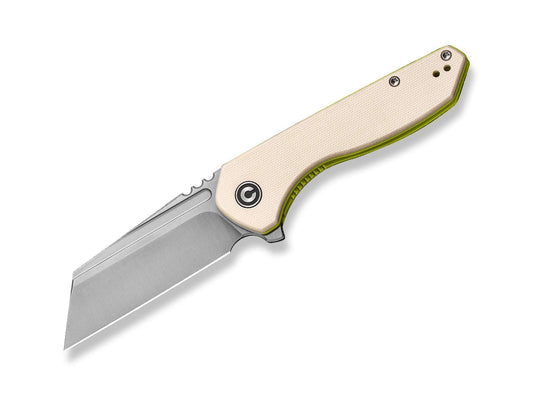 Briceag ExOne G10 Ivory CIVIVI- Utilizare EDC, Maner G10 Texturat