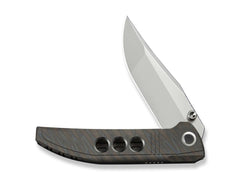 Briceag Ezinta M390 Titanium Tiger Stripe WE Knife- Lama M390, Maner Titan Tiger Stripe