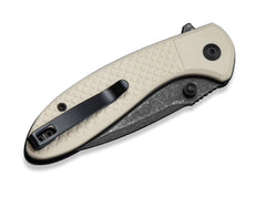 Briceag Faeger Damascus Ivory G10 CIVIVI- Utilizare EDC, Blocare Sigura