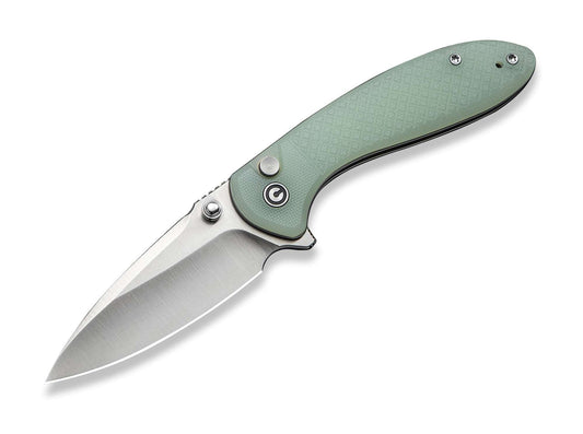 Briceag Faeger Natural G10 CIVIVI- Lama Drop Point, Button Lock