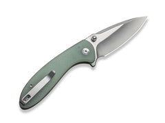 Briceag Faeger Natural G10 CIVIVI- Lama Drop Point, Button Lock