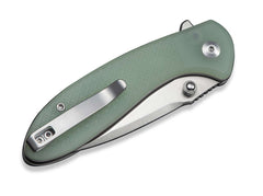 Briceag Faeger Natural G10 CIVIVI- Lama Drop Point, Button Lock