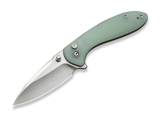 Briceag Faeger Natural G10 CIVIVI- Lama Drop Point, Button Lock
