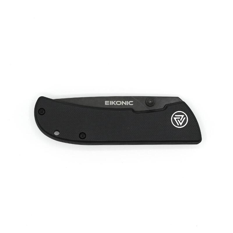 Briceag FAIRWIND Einhandmesser Negru Eikonic - Oțel D2, Mâner G-10
