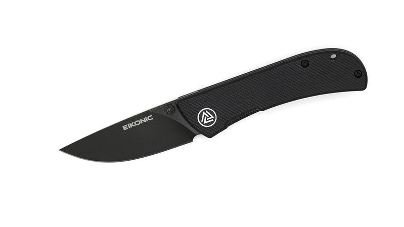 Briceag FAIRWIND Negru Eikonic - D2, Mâner G-10 Compact