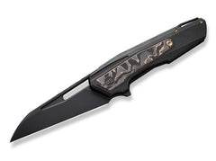 Briceag Falcaria Titanium Black Copper Foil CF WE Knife- Lamă CPM-20CV, Utilizare EDC