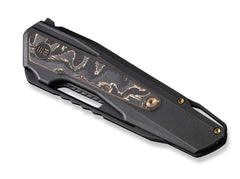 Briceag Falcaria Titanium Black Copper Foil CF WE Knife- Lamă CPM-20CV, Utilizare EDC