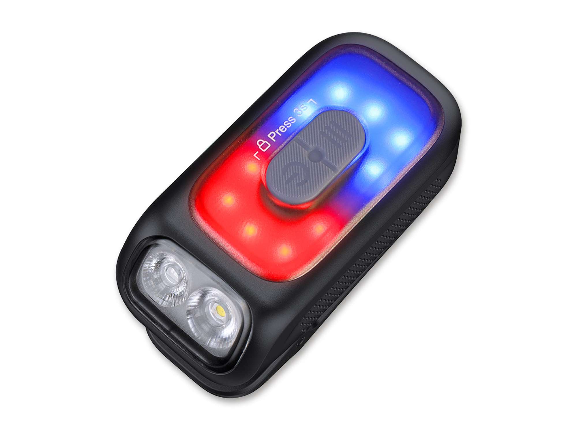 Briceag Fenix E04R Black Boker- Clip Rotativ 360°, Reincarcabil USB-C