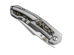 Briceag Feweed Zwear PM Ti Camo Carbon Gold Kizer- Maner Ti Carbon, Design Modern