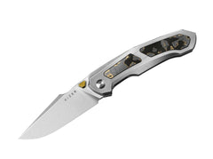 Briceag Feweed Zwear PM Ti Camo Carbon Gold Kizer- Maner Ti Carbon, Design Modern