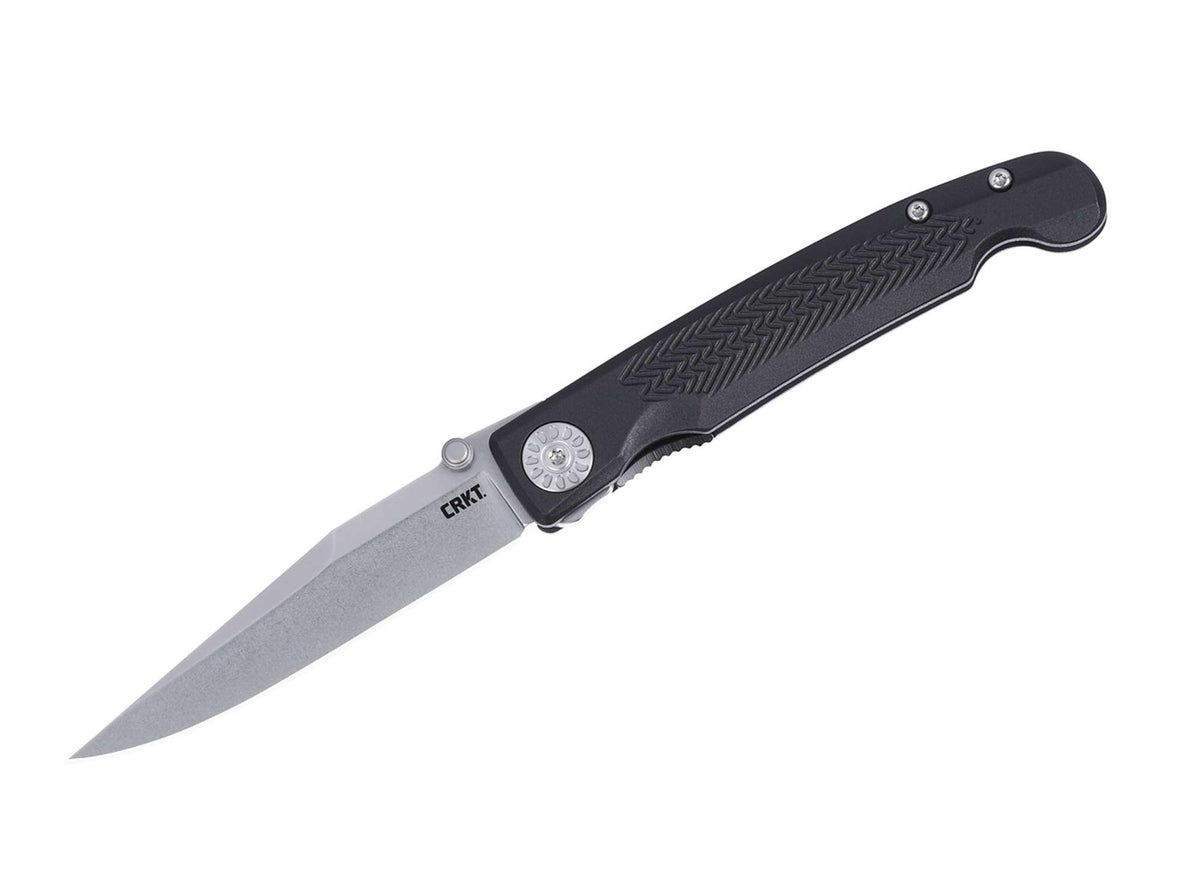 Briceag Fidus Black GRN CRKT- Design Elegant, Utilizare EDC