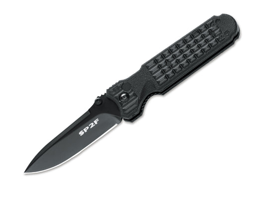 Briceag FKMD Predator II Black Boker- Lama Böhler N690, Maner Forprene