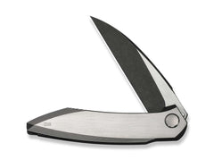 Briceag Fluxor M390 Satin & Black Ti Two Tone WE Knife- Lama M390, Maner Titan