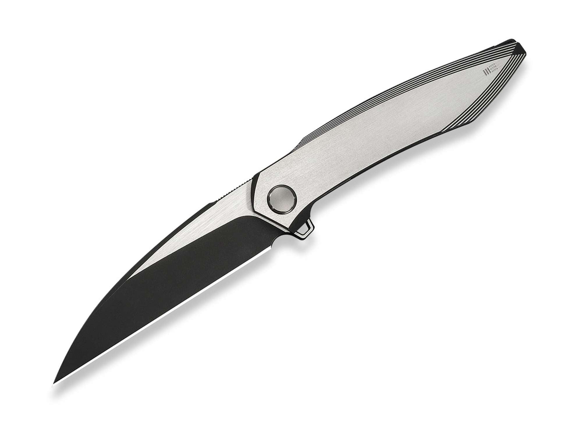 Briceag Fluxor M390 Satin & Black Ti Two Tone WE Knife- Lama M390, Maner Titan