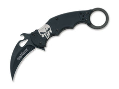 Briceag FX 599 Karambit The Skull N690 Aluminum Fox Knives- Skull, N690