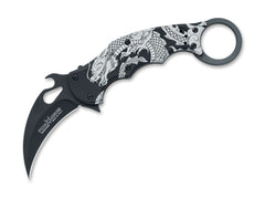 Briceag FX 599 Karambit The Spirit N690 Aluminum Fox Knives- Lama Hawkbill, Linerlock