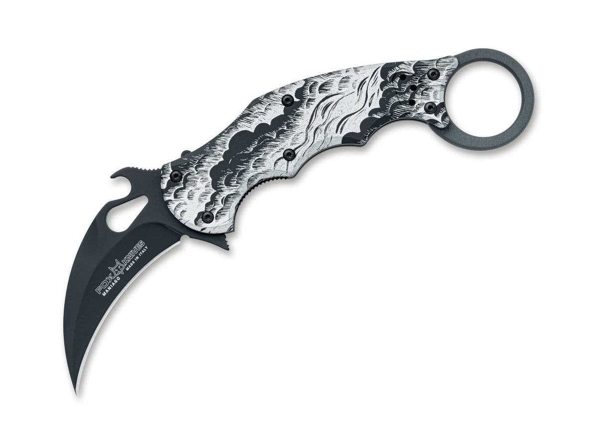 Briceag FX 599 Karambit The Storm N690 Aluminum Fox Knives- EDC, Robust