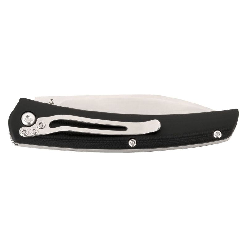 Briceag G10 Negru Herbertz - Oțel 440A, Sistem Slipjoint