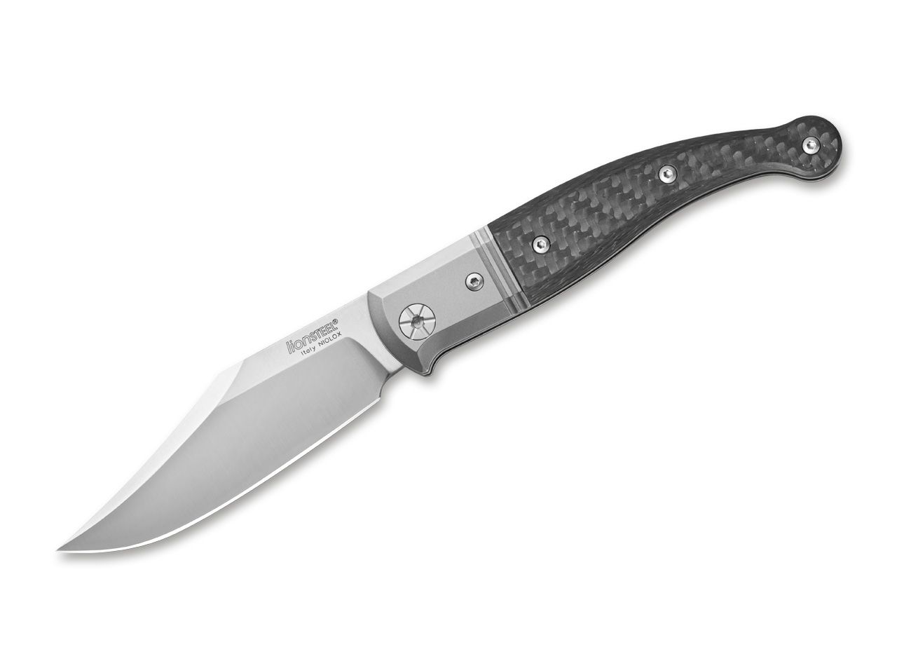 Briceag Gitano CF LionSteel- Maner Carbon, Lama Niolox