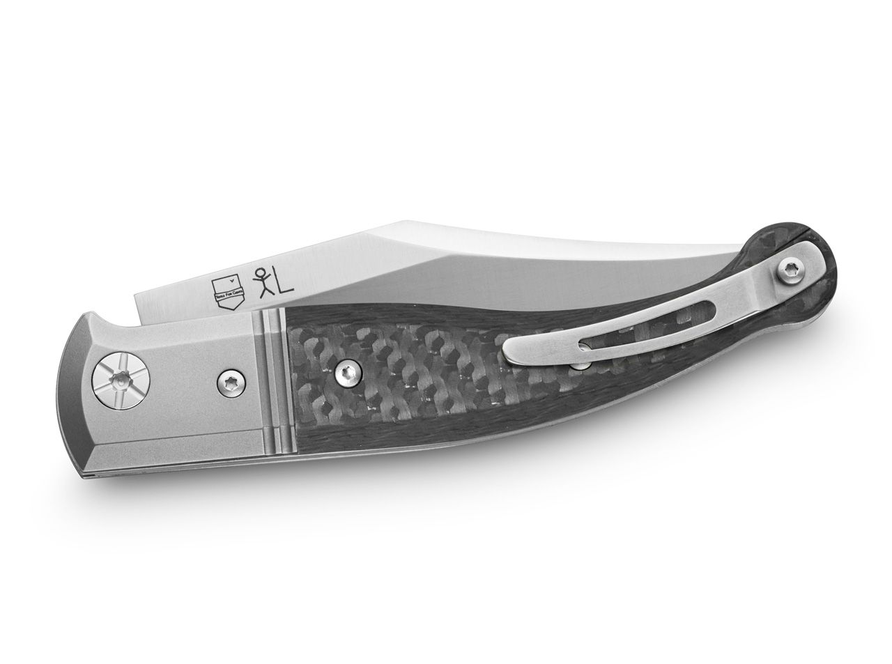 Briceag Gitano CF LionSteel- Maner Carbon, Lama Niolox