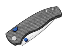 Briceag Glaux Black Norplex UltreX Micarta Kizer- Otel, Maner Micarta