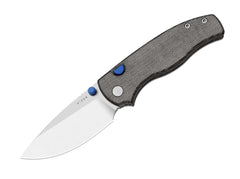 Briceag Glaux Black Norplex UltreX Micarta Kizer- Otel, Maner Micarta