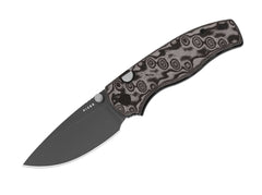 Briceag Glaux Black Vortex Pattern Micarta PVD Kizer- EDC, Util