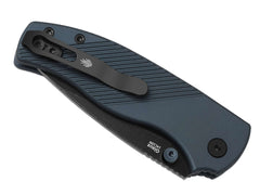 Briceag Glaux Blue Aluminum PVD Kizer- Utilizare EDC, Button Lock