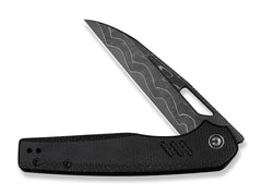 Briceag Guile Damascus Black Micarta CIVIVI- Lama Damasc, Maner Micarta