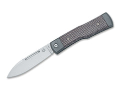 Briceag Gunstock M390 Ti Bison Micarta Fox Knives- Lama M390, Maner Micarta