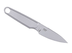 Briceag HangTi Silver CRKT- Constructie Monobloc Titan, Teaca Kydex
