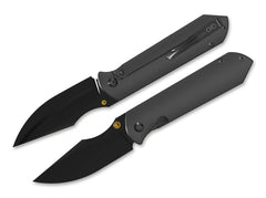 Briceag Harpoon Fold Elmax Dark Grey Ti DLC Kizer- Design Modern, Durabil