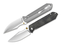 Briceag Harpoon Fold Kizer- Lama Elmax Ti, Maner Micarta