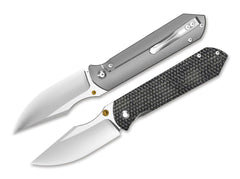 Briceag Harpoon Fold Kizer- Lama Elmax Ti, Maner Micarta