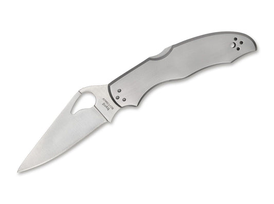 Briceag Harrier 2 Stainless Steel Spyderco- Maner Otel Inoxidabil, Utilizare EDC