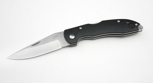 Briceag Herbertz CJH Cu Clip Negru - Oțel 420, G10, Backlock