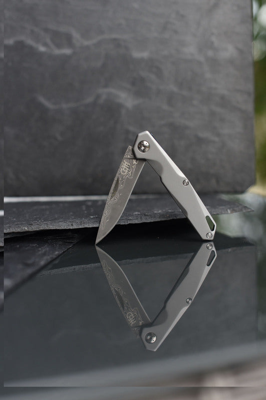 Briceag Herbertz CJH Damast Gri CJH - Damasc, Slipjoint