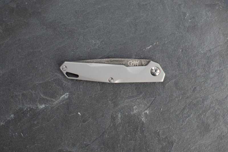 Briceag Herbertz CJH Damast Gri CJH - Damasc, Slipjoint