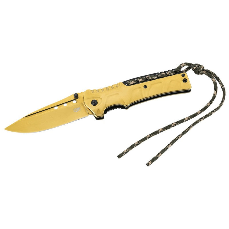 Briceag Herbertz CJH Einhandmesser Auriu CJH - 3Cr13MoV, Linerlock Inox