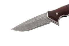 Briceag Herbertz CJH Einhandmesser Damast CJH - Oțel Damasc, Linerlock