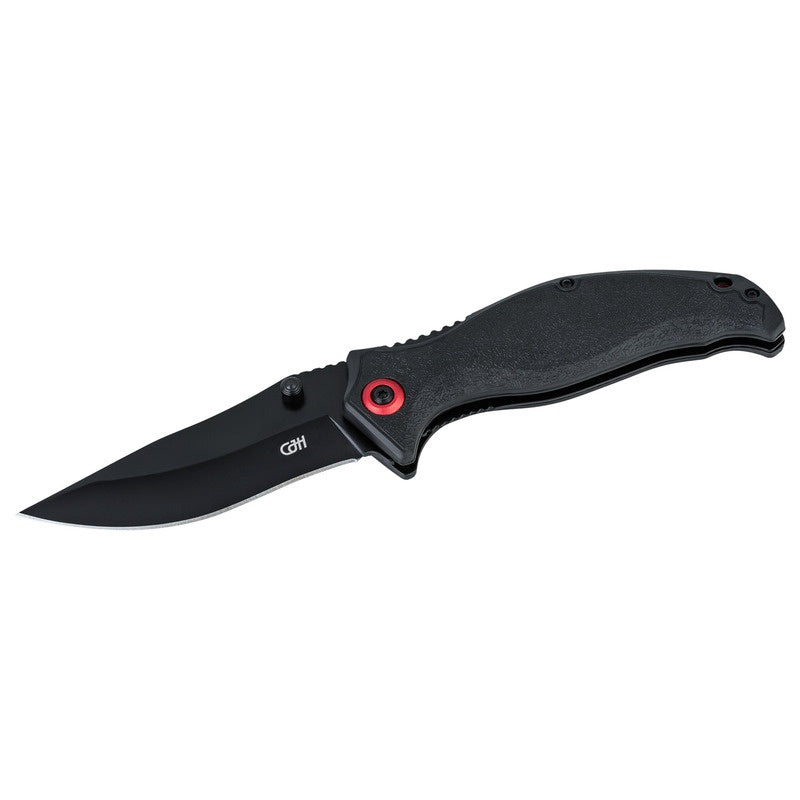 Briceag Herbertz CJH Einhandmesser Negru CJH - Oțel 420, Linerlock