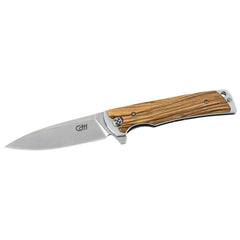 Briceag Herbertz CJH Einhandmesser - Oțel 440A, Mâner Olivenholz, Linerlock