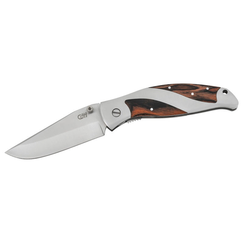 Briceag Herbertz CJH Einhandmesser Pakkaholz - Oțel 420, Linerlock