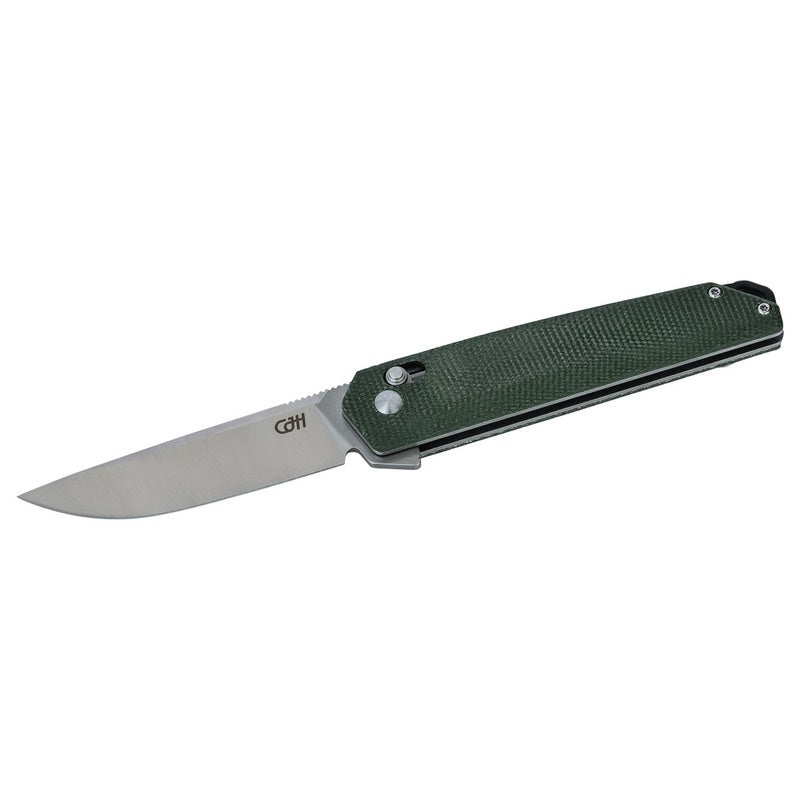 Briceag Herbertz CJH Einhandmesser Verde CJH - Oțel D2, Axis Lock