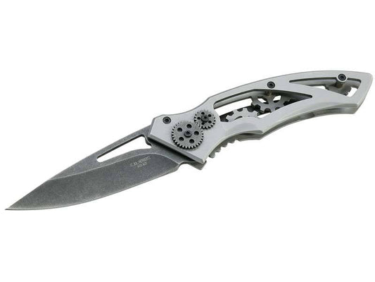 Briceag Herbertz CJH Einhandmesser, Zahnräder Griu CJH - Oțel 420, Linerlock