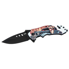 Briceag Herbertz CJH Rettungsmesser Pin Up US-Car CJH - Oțel 420, Linerlock