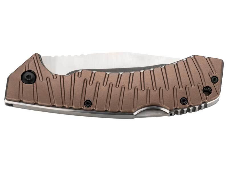 Briceag Herbertz CJH Taschenmesser CJH - Oțel 420, Mâner Aluminiu, Backlock