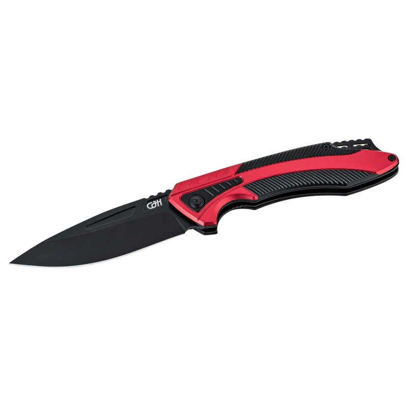 Briceag Herbertz CJH Taschenmesser Negru/Roșu CJH - Oțel 420, Linerlock